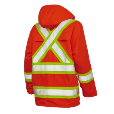 Work King Safety Rain Jacket