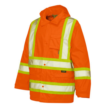 Work King Safety Rain Jacket