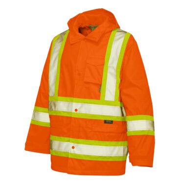 Work King Safety Rain Jacket