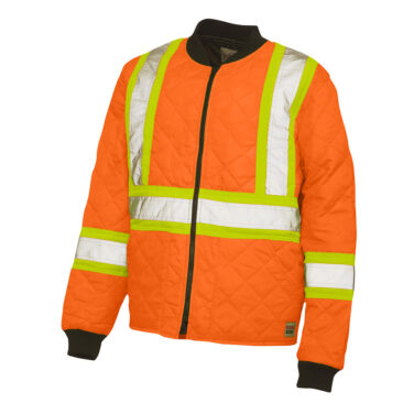 Work King Quilted Safety Jacket