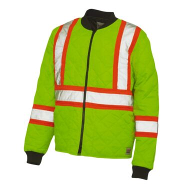 Work King Quilted Safety Jacket