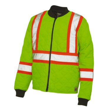 Work King Quilted Safety Jacket