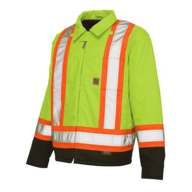Work King Lined Safety Work Jacket
