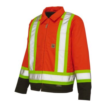 Work King Lined Safety Work Jacket
