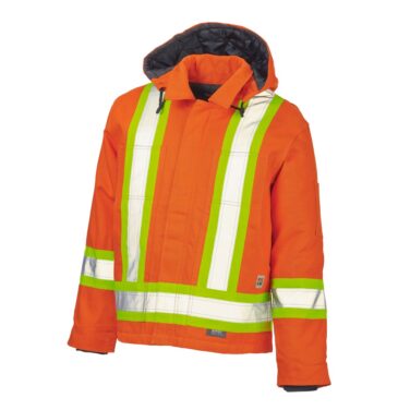 Work King Cotton Duck Safety Parka
